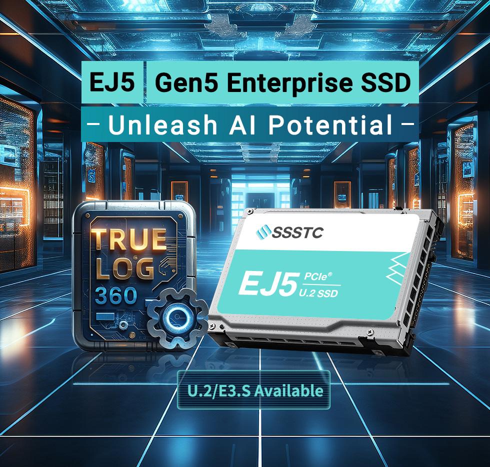 SSSTC Lanza SSD Empresarial Gen5: Enfocado en Aplicaciones de IA y Computación de Alto Rendimiento